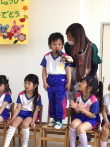 ４月誕生会２